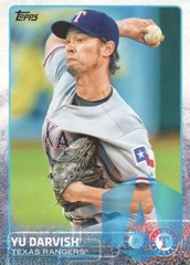 2015 Topps #50 Yu Darvish Texas Rangers